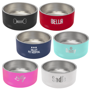 Large Polar Camel 64 oz. Pet Bowl Sample Set