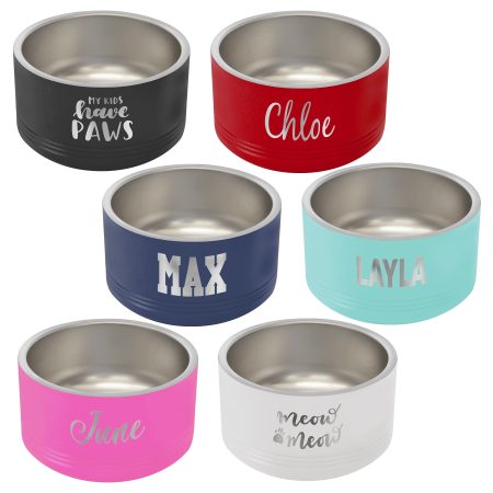 Small Polar Camel 18 oz. Pet Bowl Sample Set