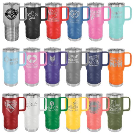 Polar Camel 20 oz. Vacuum Insulated Travel Mug with Slider Lid Sample Set