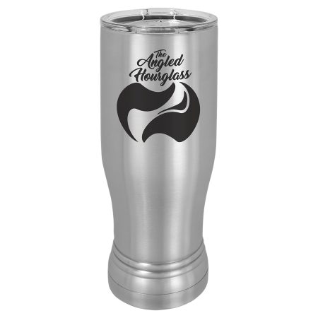 Polar Camel 14 oz. Stainless Steel Pilsner Tumbler with Standard Lid