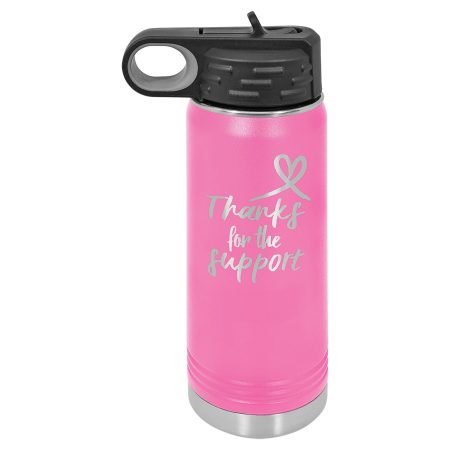 Polar Camel 20 oz. Pink Water Bottle