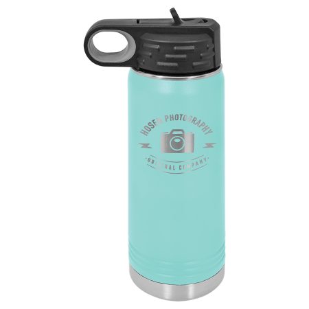 Polar Camel 20 oz. Teal Water Bottle