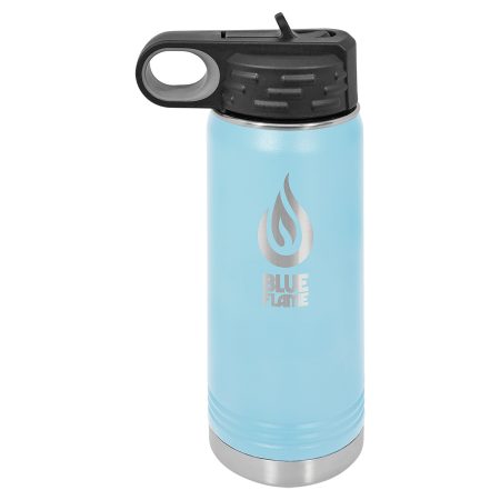 Polar Camel 20 oz. Light Blue  Water Bottle