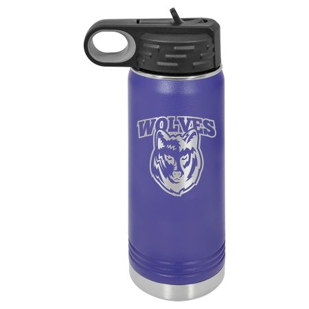 Polar Camel 20 oz. Purple Water Bottle
