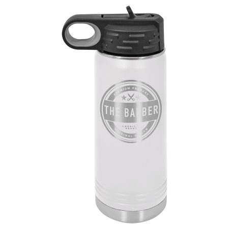 Polar Camel 20 oz. White Water Bottle