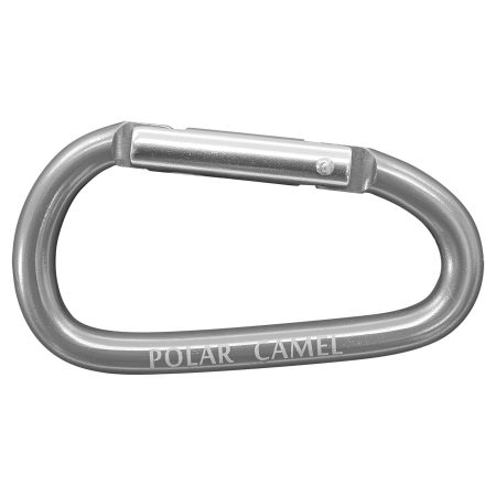 Polar Camel Water Bottle Carabiner-Gray