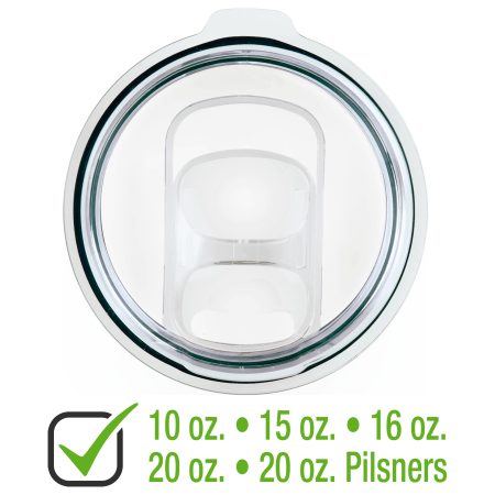 Slider Lid for 10, 15, 16, 20, Polar Camel Tumblers or 20 oz.              Pilsners