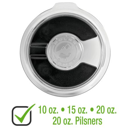 Magnetic Lid for 10, 15, 16, and 20 oz. Polar Camel Tumblers, 20 oz. Pilsners