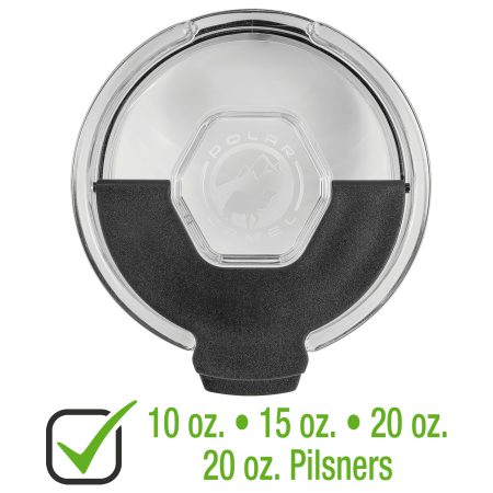 Snap Lid for 10, 15, 16, 20 oz. Polar Camel Tumblers or 20 oz. Pilsners