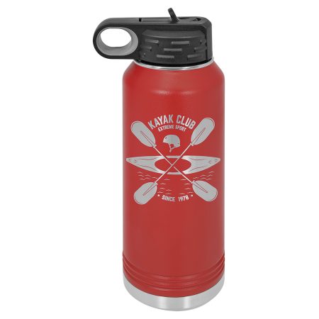 Polar Camel 32 oz. Red Water Bottle