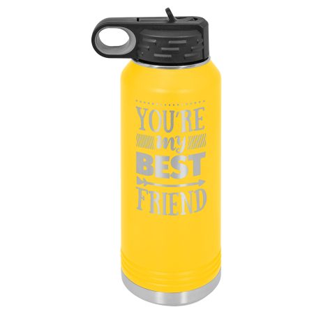 Polar Camel 32 oz. Yellow Water Bottle