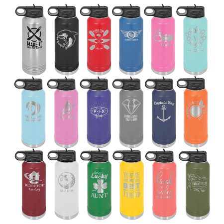 Polar Camel 32 oz. Water Bottle Sample Set