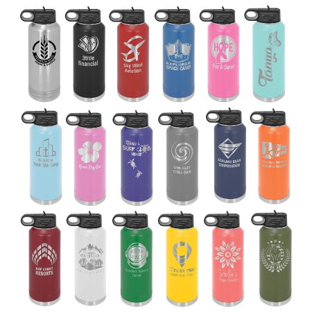 Polar Camel 40 oz. Water Bottle Sample Set