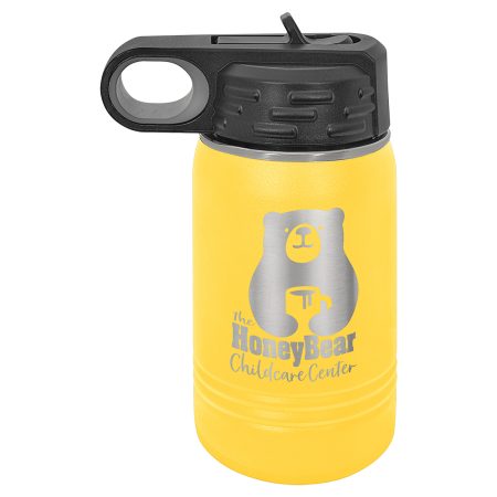 Polar Camel 12 oz. Yellow Water Bottle