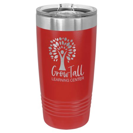 Polar Camel 20 oz. Red Ringneck Tumbler with Slider Lid