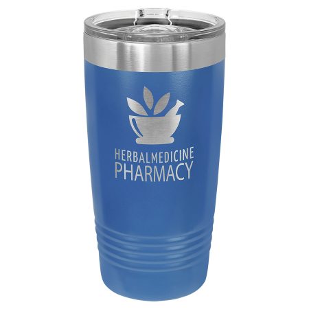 Polar Camel 20 oz. Royal Blue Ringneck Tumbler with Slider Lid