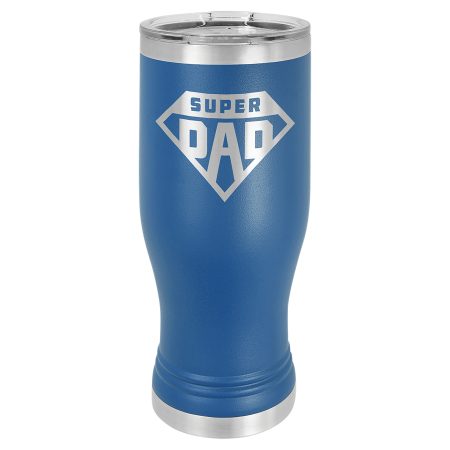 Polar Camel 20 oz. Royal Blue Pilsner Tumbler with Standard Lid