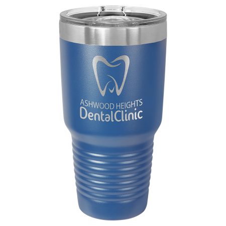Polar Camel 30 oz. Royal Blue Ringneck Tumbler with Slider Lid