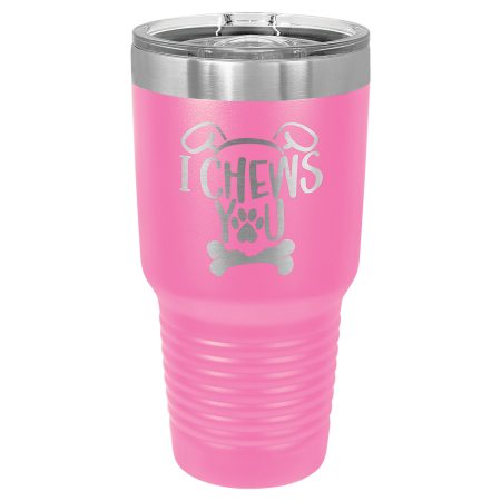 Polar Camel 30 oz. Pink Ringneck Tumbler with Slider Lid