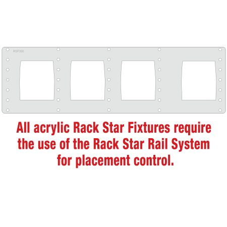 PCG351 12 1/4 oz. Coffee Mug Rack Star Fixture-Holds 4