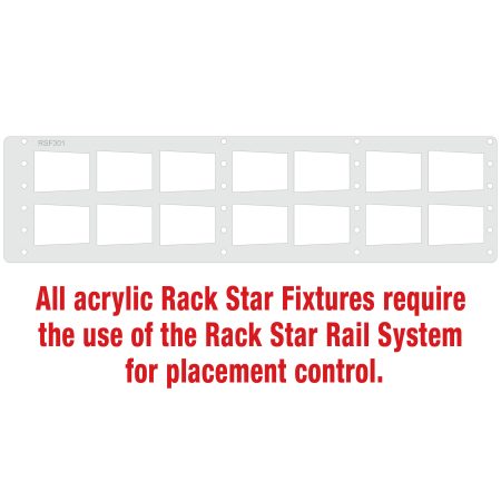 PCG101 Shot Glass Rack Star Fixture-Holds 14