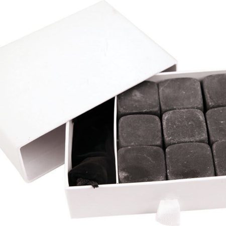 1" x 1" 9-Piece Whiskey Stone Set