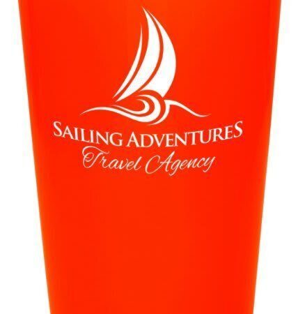 14 oz. Orange Latte LazerMug