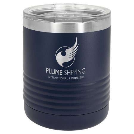 Polar Camel 10 oz. Navy Blue Tumbler with Standard Lid