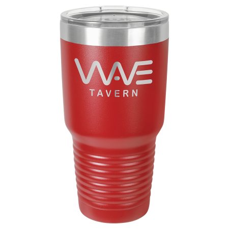 Polar Camel 30 oz. Red Ringneck Tumbler with Standard Lid
