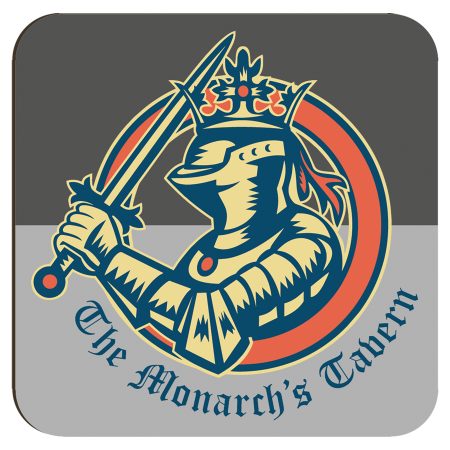 3.5" x 3.5" Gloss White Unisub MDF Square Sublimatable Coaster