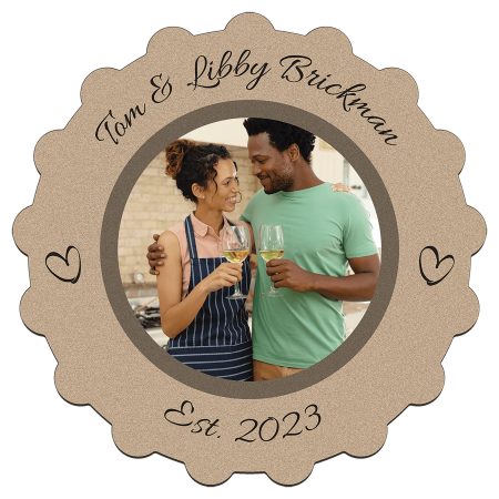 3.625" Bottle Cap Coaster