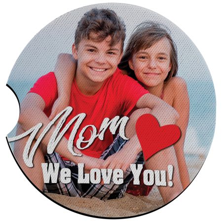 2 1/2" Sublimatable Neoprene Car Coaster