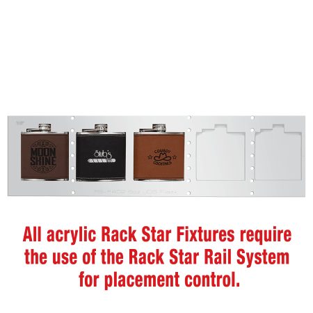 6 oz. JDS Flask  Fixture - Holds 5