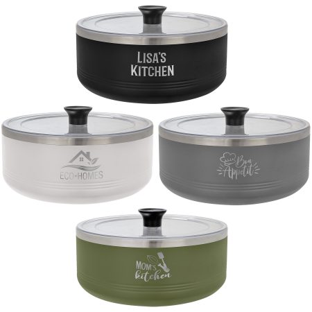 Polar Camel 3 Quart Serving Bowl with Lid Sample Set