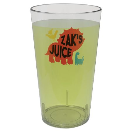 16 oz. Laserable Clear Plastic Cup
