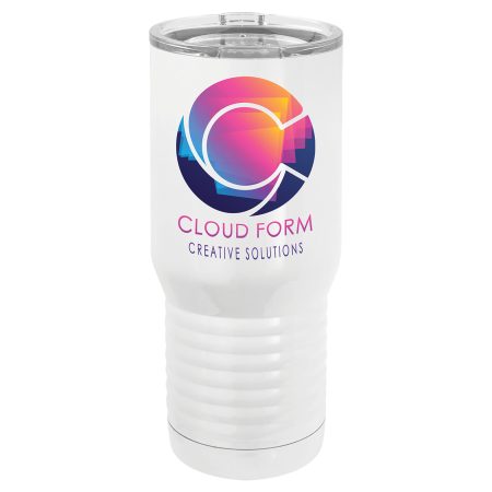 Sublimatable Polar Camel 20 oz. Tall White Vacuum Insulated Tumbler