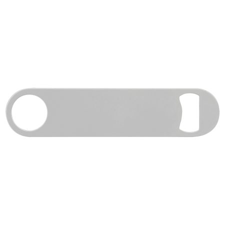 1 1/2" x 7" Sublimatable White Bottle Opener