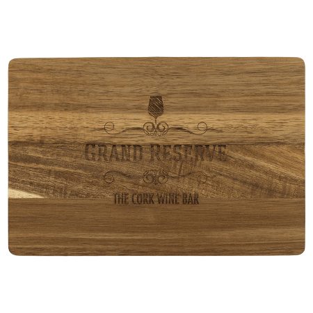 9" X 6" Acacia Cutting Board