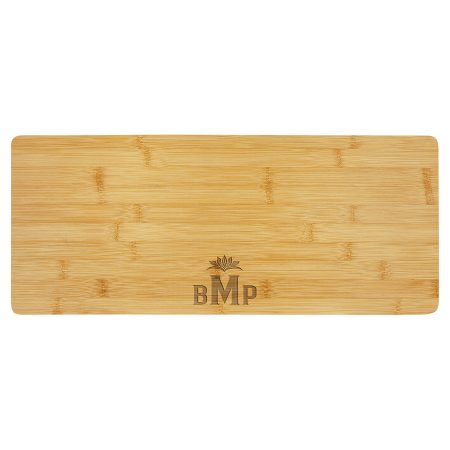 19 3/4" x 8" Bamboo Charcuterie Board/Cutting Board