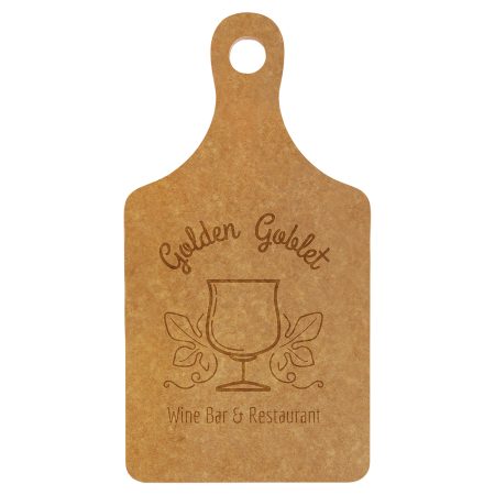 13 1/2" x 7" Eco Paddle Shaped Cutting Board